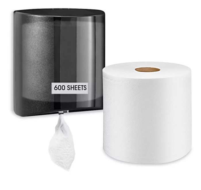 Pull paper and dispenser